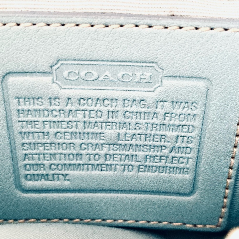 Baby Blue Coach Crossbody Brand New - Picture 8 of 9